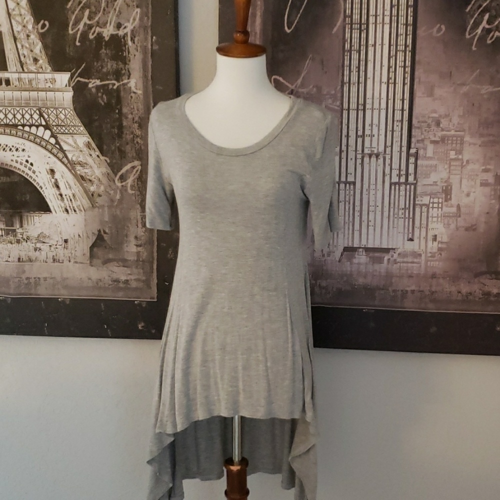 Soft cotton blouse with swing